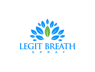 Legit Breath Spray logo design by enzidesign