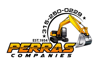 Perras Companies logo design by uttam