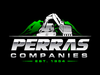 Perras Companies logo design by PRN123