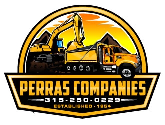 Perras Companies logo design by Suvendu