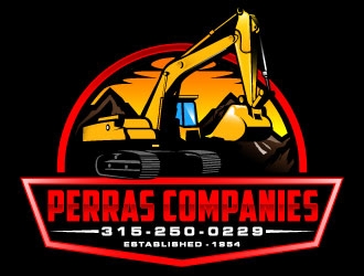 Perras Companies logo design by Suvendu