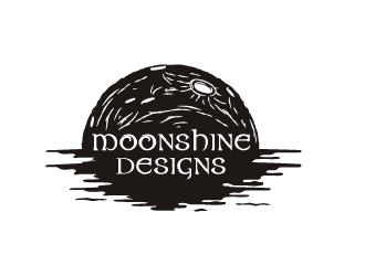 Moonshine Designs logo design by emberdezign