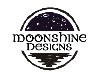 Moonshine Designs logo design by emberdezign