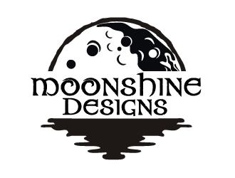 Moonshine Designs logo design by emberdezign