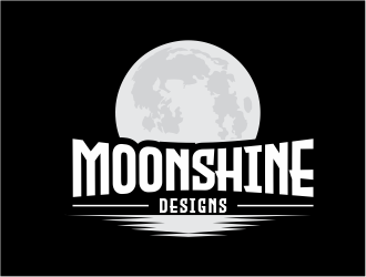 Moonshine Designs logo design by Girly