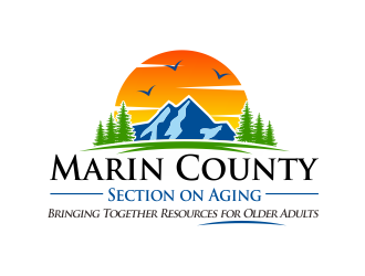 Marin County Section on Aging logo design by Girly