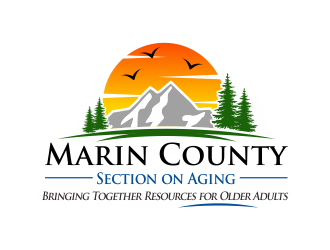 Marin County Section on Aging logo design by Girly