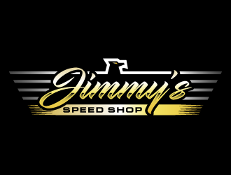 Jimmy’s Speed Shop logo design by PRN123