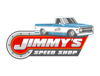 Jimmy’s Speed Shop logo design by Ultimatum