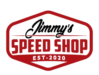 Jimmy’s Speed Shop logo design by Suvendu