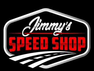 Jimmy’s Speed Shop logo design by Suvendu