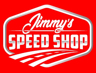 Jimmy’s Speed Shop logo design by Suvendu