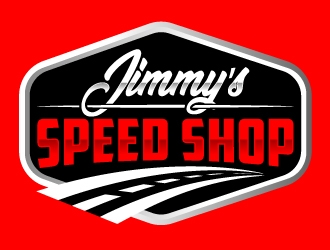 Jimmy’s Speed Shop logo design by Suvendu