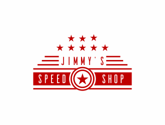 Jimmy’s Speed Shop logo design by y7ce