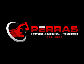 Perras Companies logo design by lexipej