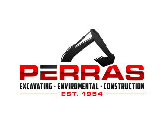 Perras Companies logo design by lexipej