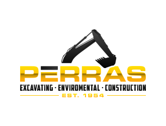 Perras Companies logo design by lexipej