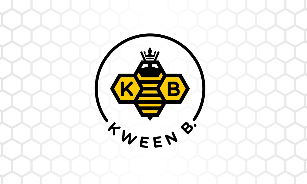 Kween B.  logo design by aura