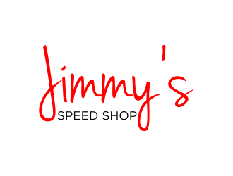 Jimmy’s Speed Shop logo design by luckyprasetyo