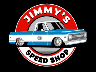 Jimmy’s Speed Shop logo design by Ultimatum