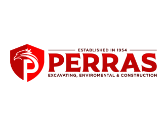 Perras Companies logo design by FriZign