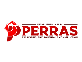 Perras Companies logo design by FriZign