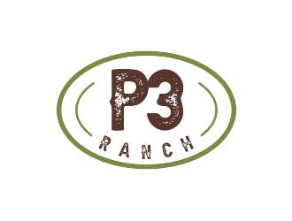 P 3 Ranch logo design by GemahRipah