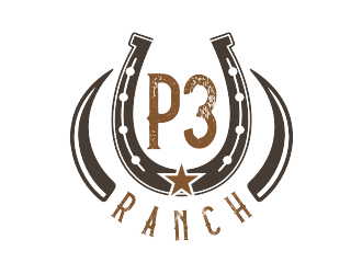 P 3 Ranch logo design by GemahRipah