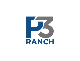 P 3 Ranch logo design by agil