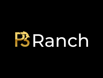 P 3 Ranch logo design by azizah