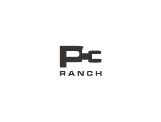 P 3 Ranch logo design by bombers