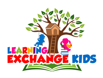 Learning Exchange Kids logo design by ingepro