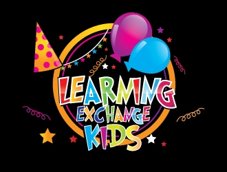 Learning Exchange Kids logo design by Suvendu