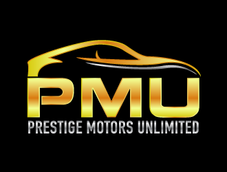 Prestige Motors Unlimited logo design by Ultimatum