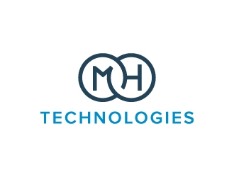 MH Technologies logo design by akilis13