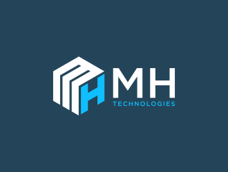 MH Technologies logo design by scolessi