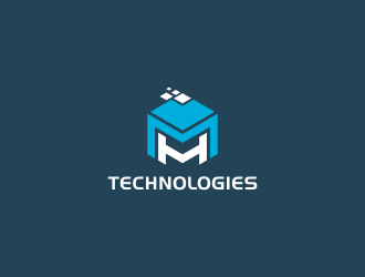 MH Technologies logo design by Shina