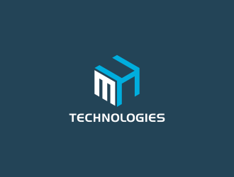 MH Technologies logo design by Shina