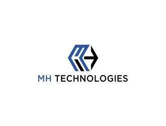 MH Technologies logo design by oke2angconcept