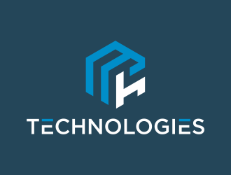 MH Technologies logo design by hopee