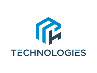 MH Technologies logo design by hopee