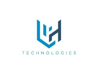 MH Technologies logo design by wongndeso