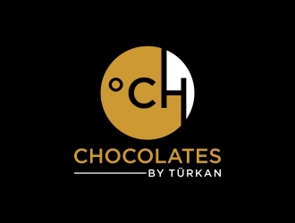 °Ch - (chocolates by Türkan) logo design by p0peye