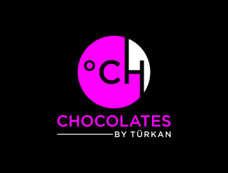 °Ch - (chocolates by Türkan) logo design by p0peye