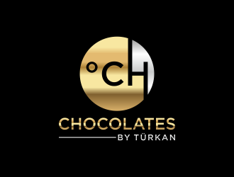 °Ch - (chocolates by Türkan) logo design by p0peye