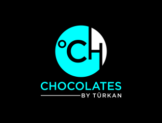 °Ch - (chocolates by Türkan) logo design by p0peye