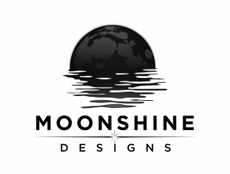 Moonshine Designs logo design by hidro