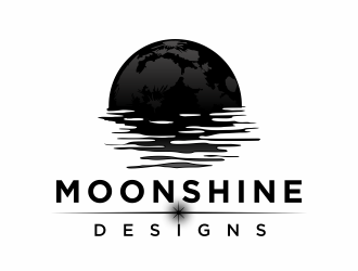 Moonshine Designs logo design by hidro