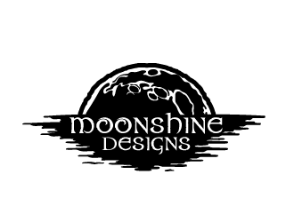 Moonshine Designs logo design by emberdezign