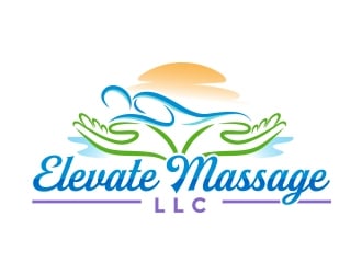 Elevate Massage LLC logo design by adm3